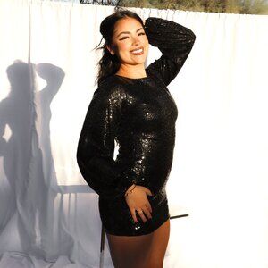 Sequin Mini Dress